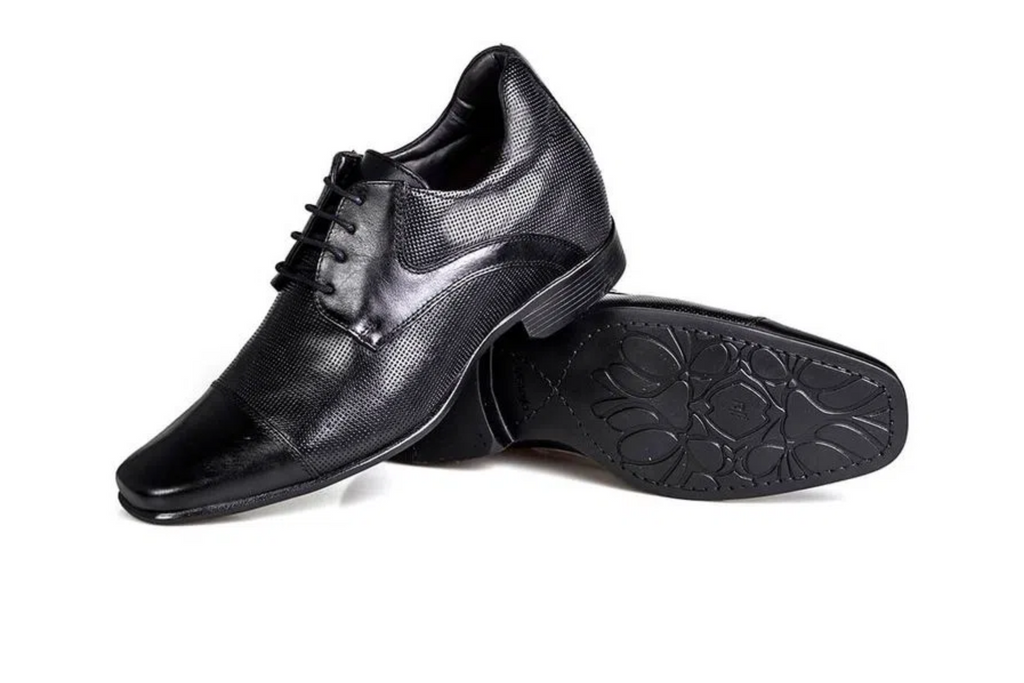 Zapato Hombre London Negro Max Denegri +7cms