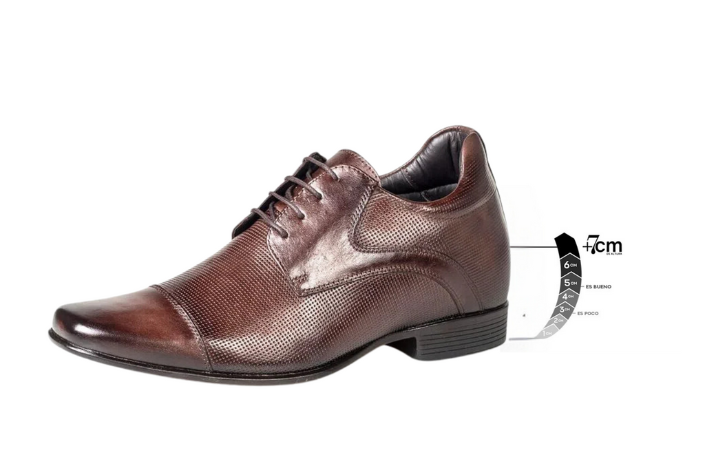 Zapato de Altura para Hombre London Café Max Denegri +7cm