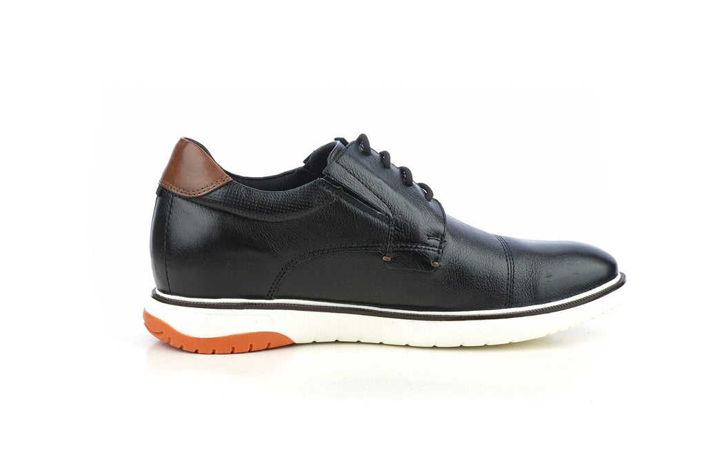 Zapato Hombre Factory Negra Max Denegri +7CMS
