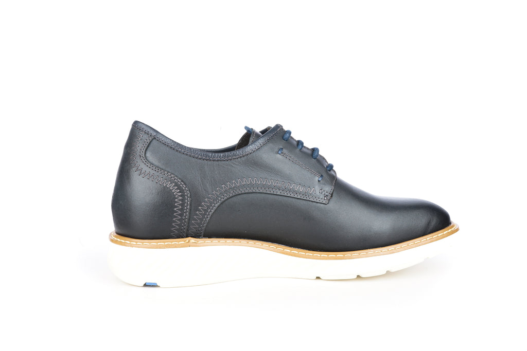 Zapato Hombre Hampton Azul Max Denegri +7cms