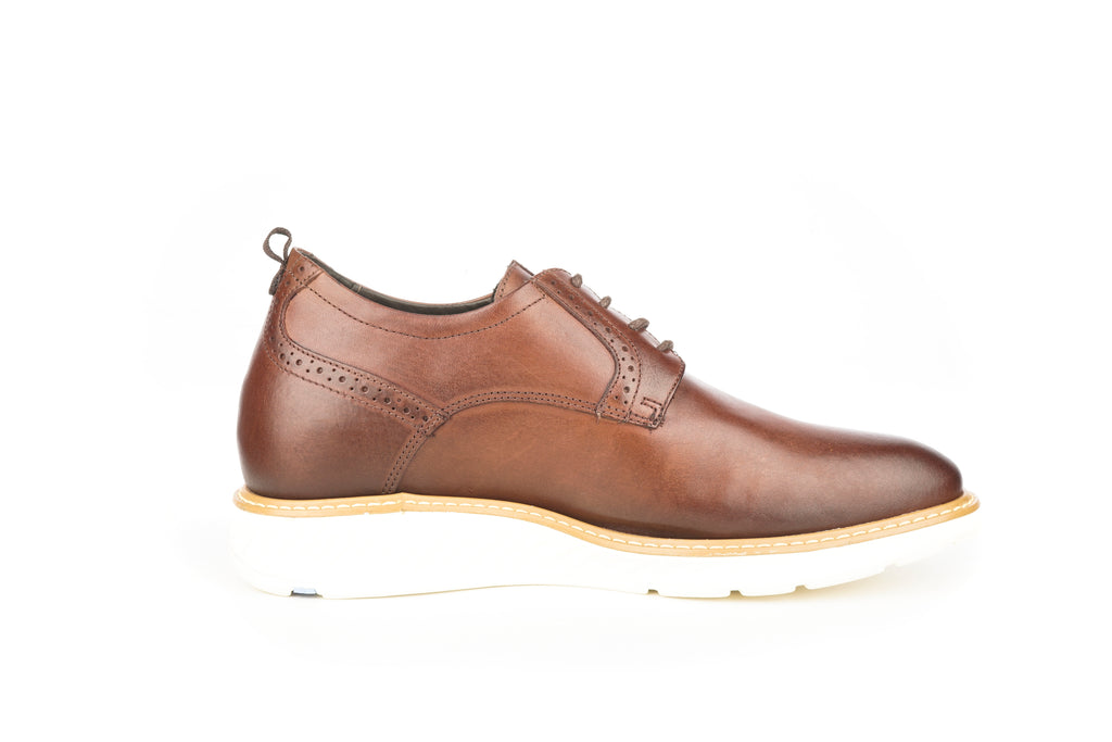 Zapato Hombre Trenton Caoba Max Denegri +7cms