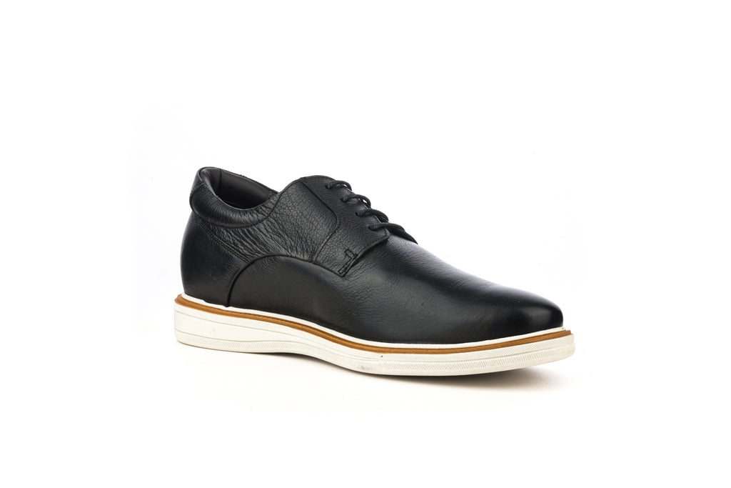 Zapato Hombre Detroit Negro Max Denegri +7cms