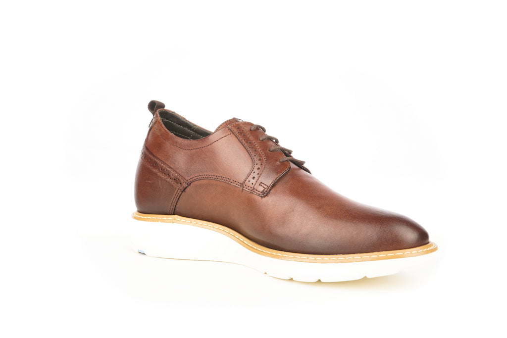 Zapato Hombre Trenton Caoba Max Denegri +7cms