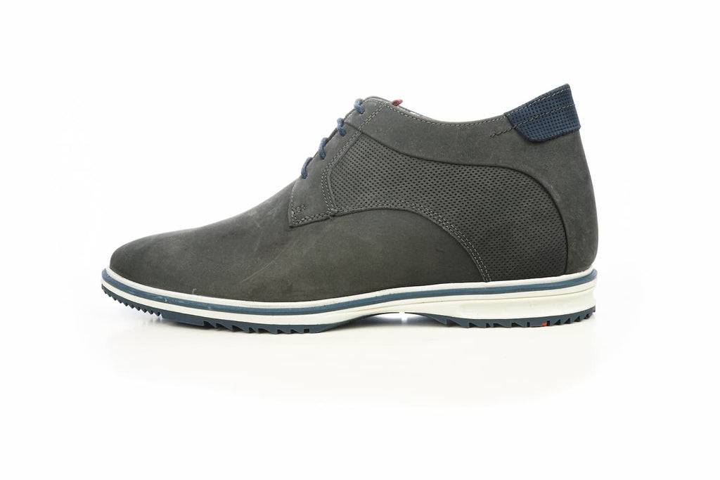 Zapato Hombre Barret Azul Max Denegri +7cms