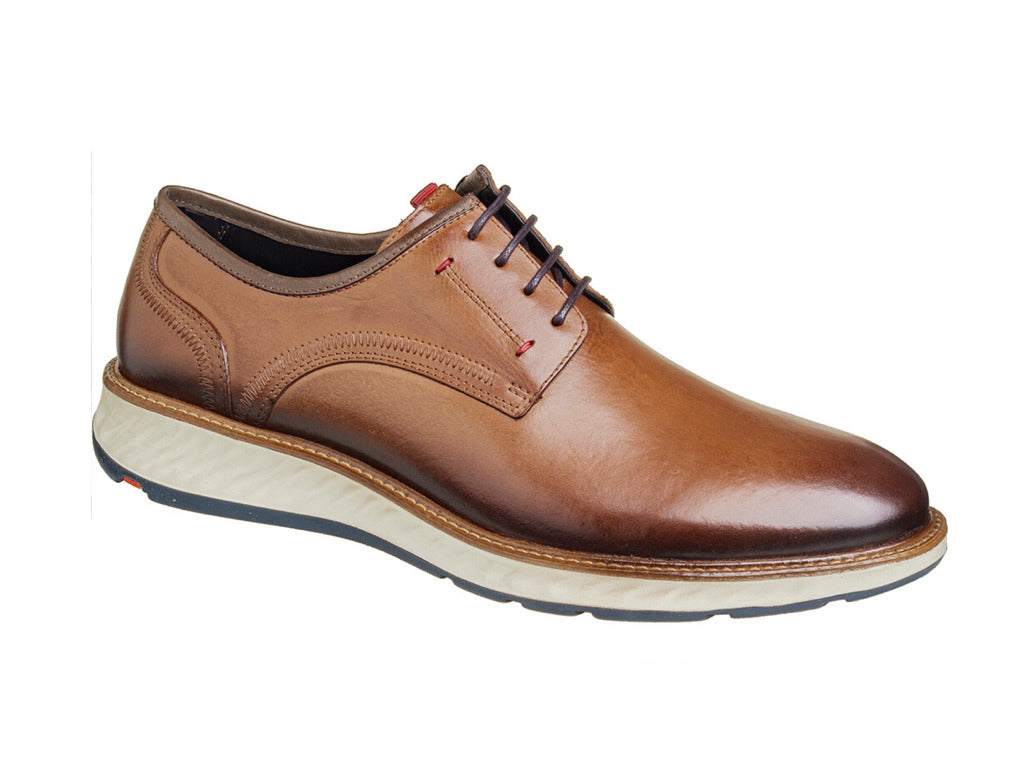 Zapato Hombre Hampton Café Claro Max Denegri +7cms