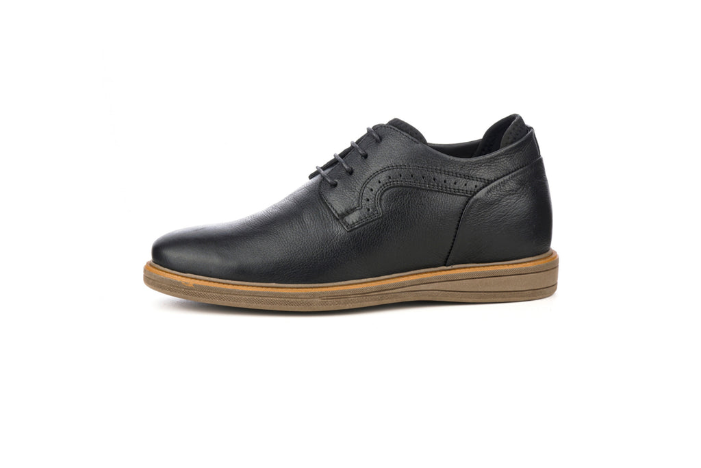 Zapato Hombre Portland Negro Max Denegri +7cms