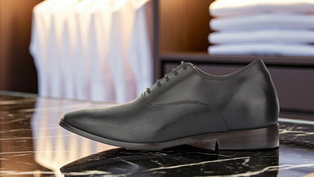 Zapato Hombre Elegant Negro Max Denegri +7cms