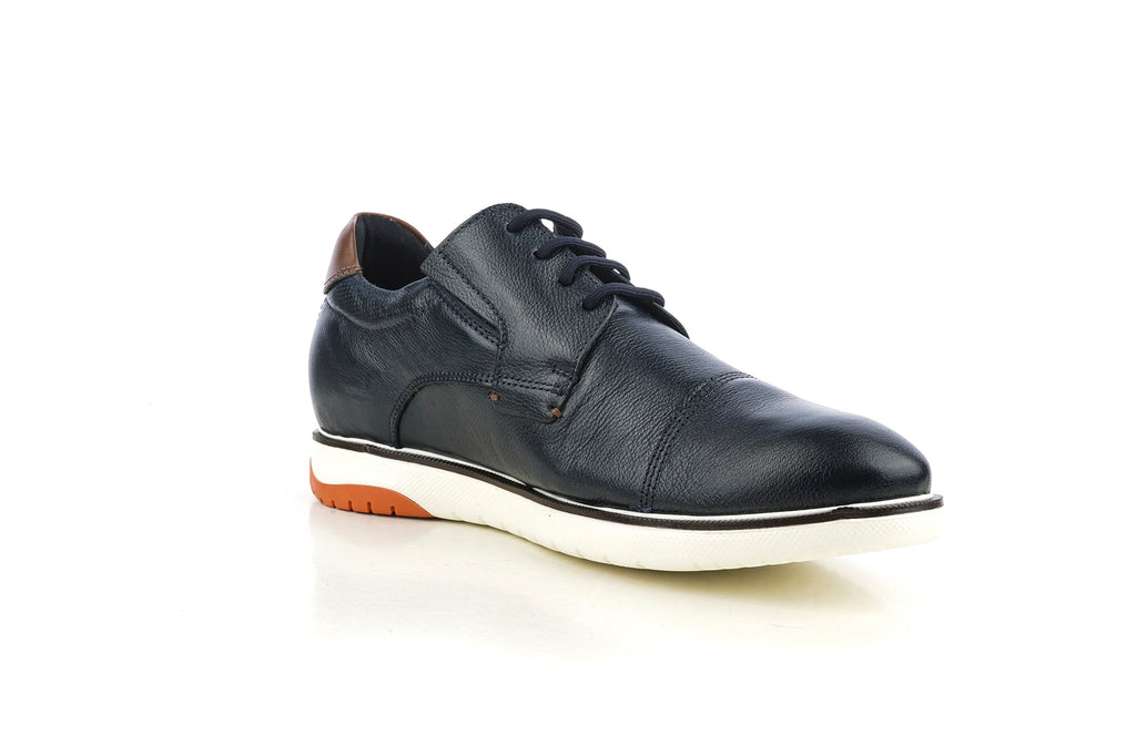 Zapato Hombre Factory Azul Max Denegri +7CMS