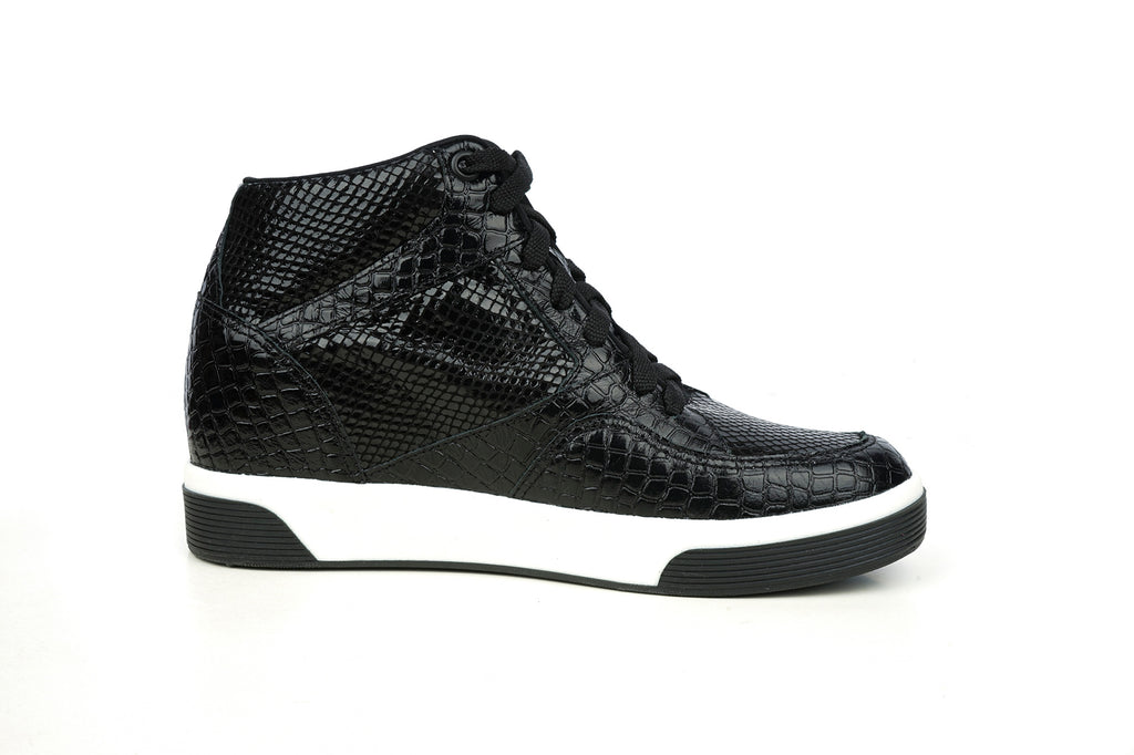 Zapatilla Melville Negra Max Denegri +7cms